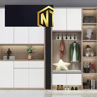 TỦ QUẦN ÁO NGỌC THỊNH GỖ CÔNG NGHIỆP VÁN MDF